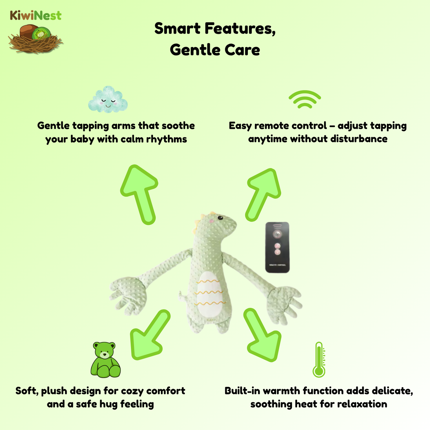 KiwiNest - Snuggle Pillow